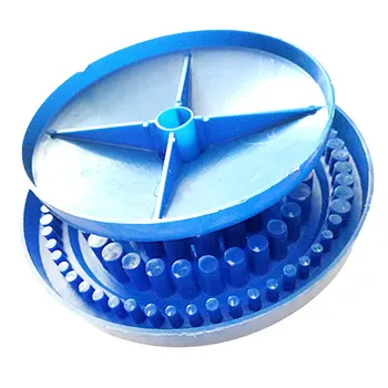 Forma rotunda de Plastic Greu Burghiu de Stocare de Caz - Albastru 1-13mm
