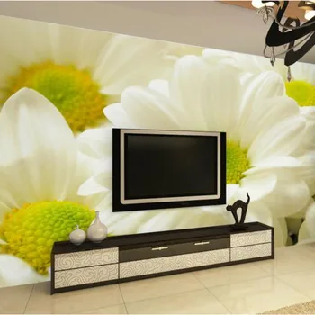 Foto personalizat Tapet Modern 3D Stereoscopic Relief Flori de Camera de zi TV de Fundal Pictura pe Perete Decor Acasă Tapet Mural