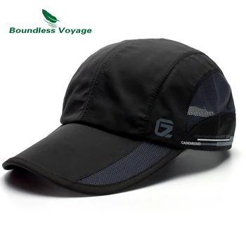 Fără margini Călătorie Unisex Bumbac Poliester Tata Pălărie Ultralight Impermeabil Pălărie de Sport în aer liber, Drumeții Hat Baseball Cap BVH01