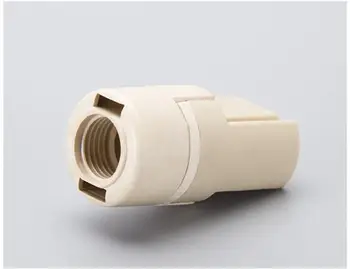 G9 lampa de bază cu capacul de plastic din spate M10 interne dinți de două gaura Introduce tip g9 dulii Ceramice 200pcs