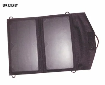 GGX ENERGIE 7 Watt Mono Mat Pliabil Panou Solar 5V Energiei Solare Încărcător pentru Telefon iPhone Samsung LG HTC