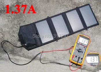 GGX ENERGIE Impermeabil 7.2 W 5V Pliere Portabil Mono Panou Solar Încărcător de Ieșire USB Controller Pack pentru Telefoanele iPhone, PSP MP4
