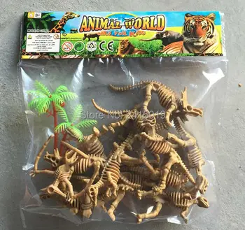 Gratuit nava rece ieftine 12x Nou schelet dinozauri pinata jucărie prada geantă de petrecere umplutură de Halloween copil favoruri de partid