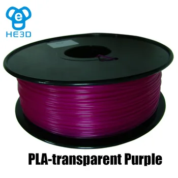 HE3D Reprap imprimantă 3D comsume material , 1Kg PLA cu incandescență , nou transparent de culoare de imprimare 3D material