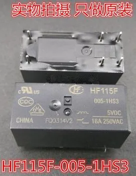 HF115F-005-1HS3 5VDC 16A 250VAC DIP6 HONGFA RELEU 1 De la a, Nou si original
