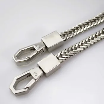 High-end pungi Curea de Umăr Nu Lanț detașabile 0,7 cm Metal Lanț de Înlocuire Saci de Umăr Bretele pentru Genți de mână Mânere F7-36