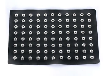Hotsale noi din piele PU 12mm & 18mm Metal snap butonul nou display bord ceasuri femei Unisex bijuterii DIY
