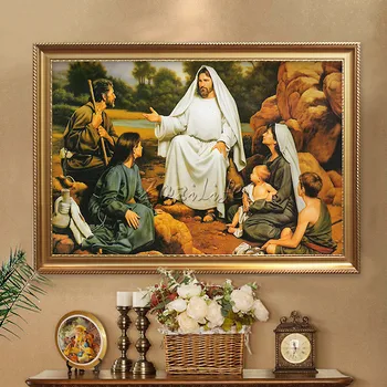 Iisus Hristos Pictura lui Isus să Ne Salveze Art Decor Pictura de Imprimare Giclee Arta Print Pe Pânză Decor Acasă autocolante de perete decor acasă 1