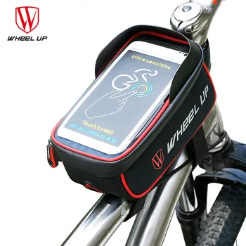 INIZEAL Impermeabil Biciclete Portofel cu Suport pentru Telefon de 6 inch Touch Ecran Tub de Biciclete Smartphone GPS Sac suporte celular Murdărie-dovada