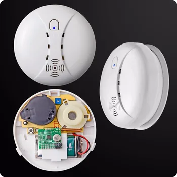 Inteligent fără fir Casa Sensibil Detector de Fum Fotoelectric Foc Senzor Pentru Wifi Wireless GSM de Securitate Sistem de Alarmă Acasă