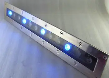 IP68 rezistent la apa 18W LED Subterane Lămpi de Iluminat cu LED-uri Alb Cald Îngropat lumini de Peisaj de Grădină CONDUS Lumini de Metrou