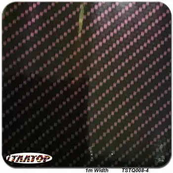 ITAATOP TSTQG008-4 1M * PVA 10M Rosu Film de Carbon hidrografice film Water Transfer Printing Film