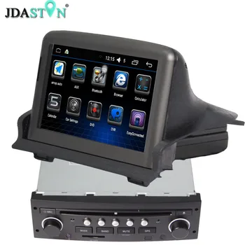 JDASTON 7 Inch Android Car DVD Player Pentru PEUGEOT 307 2008 2009 2010 2011 Radio WIFI Navigare GPS Bluetooth Multimedia USB Hartă