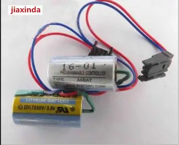 Jiaxinda HOT NOU ER17330V/3.6 V ER17330V ER17330 3.6 V baterie cu litiu A6BAT MRBAT de control PLC în Li-ion cu plug