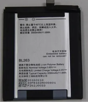 Jinsuli BL263 Baterie Noua Pentru Lenovo ZUK Z2 PRO Z2pro Baterie De 3.85 V 3000mAh Transport Gratuit Cu Numărul de Urmărire