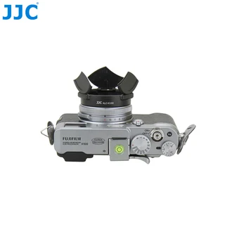 JJC Camera de Auto-Fixare Negru Argintiu Automată Protector Auto Capac Obiectiv pentru Fujifilm X100/X100S/X100T/X70