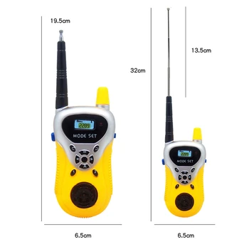 Jucării electronice Mini Walkie Talkie Interfon jucarii model Walkie-talkie Distanță apeluri 1-60m Interactive Pretinde Juca jucării