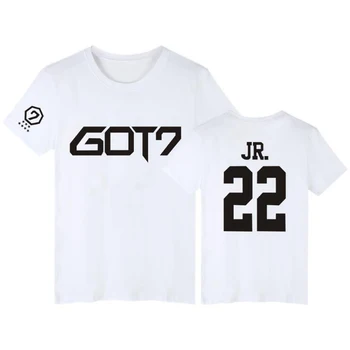 K-pop bts Tricouri Bangtan Boys GOT7 album JB Jackson Maneci Scurte T-shirt ARE 7 Kpop Hip-Hop Asociat Tricou Câteva Haine 4XL