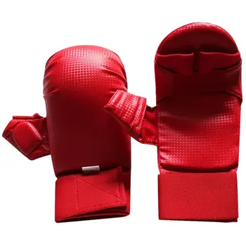 Karate mănuși cu un deget mănuși karate pentru formare albastru rosu