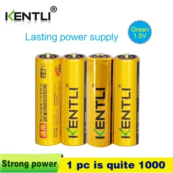 KENTLI 2 buc de baterii en-gros bun de ambalare AA 1.5 V 2400mWh litiu baterie li-ion in digital baterie