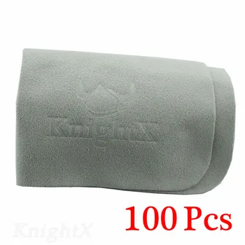 KnightX 100buc Ecran de Telefon aparat de Fotografiat Lentilă filtru de Ochelari Pătrați de Curățare Ecran Haine Gri D5200 D5300 D5500 D3300