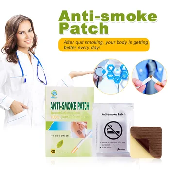 KONGDY Anti Fum Plasture Natural Ingredient 30 Buc/Cutie Renuntarea la Fumat Tampon pe bază de Plante Naturale să renunțe la Țigară Ipsos