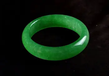 Koraba Bijuterii Fine Chineză Natural Frumos Smarald Verde Jad Nefrit Brățară Brățară Transport Gratuit