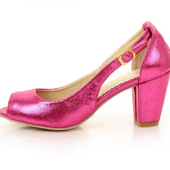 LANYUXUAN Plus Dulce Sandale pantofi Femeie de Dimensiuni Mari 31-43 peep toe Sandale Mare iaduri Sapato Feminino Vara Chaussure Femme 2-8