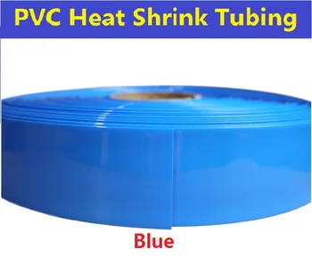 Larg 43mm Diametru 27mm PVC Heat Shrink Tubing (pentru Acumulator 26650 Folie) Transport Gratuit - 5 Metri