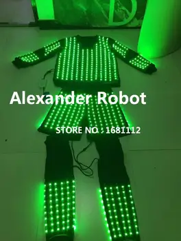 LED Costum /LED Îmbrăcăminte/Lumina costume/ LED Robot costume/ Kryoman robot/ Alexandru robot