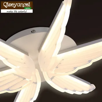 LED-uri moderne candelabru aripa acrilice lampa pentru sufragerie living lampadario moderno Candelabru de Iluminat AC85-265V