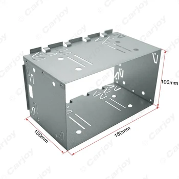 LEEWA Universal 2Din Măștii Panoului Adaptor Cușcă Instalare Montaj Kit ISO Suport de Montare Unitate Cap Fix Stabil Cuști de Fier