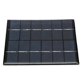 LEORY Universal 6V 2W 330mAh Panou Solar DIY Modul Solar Pentru Lumina Baterie Baterii de Celule Telefoane Încărcător Portabil 110x136x3mm