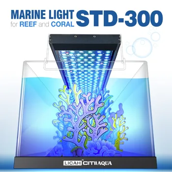 LICAH de apă Sărată Acvariu LED-uri de LUMINĂ STD-300 Gratuit Shpping