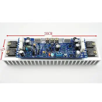 LJM Clasa AB L12-2 55V 120W Singur Canal Terminat Amplificator Audio de Putere Board Amp cu Radiatoare