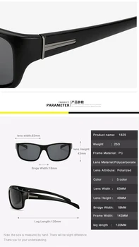 LongKeeper Brand Clasic pentru Bărbați ochelari de Soare Polarizat Oameni de Conducere Ochelari de Soare Vintage Cadru de Plastic Ochelari de cal de sex Masculin Ochelari de Gafas