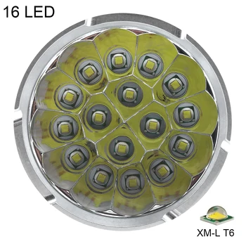 Lumina Regele 16/18 T6 LED flash de lumină XML T6 LED lanterna Lanterna Lampa Pentru Vânătoare Campingf Backpacking Pescuit