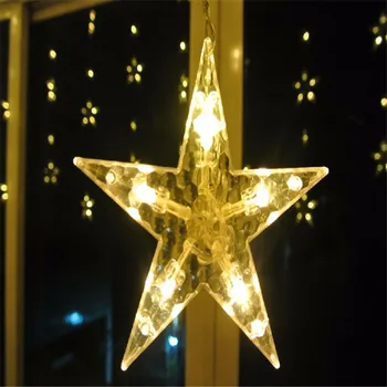 Luminile de crăciun în aer liber Șir Led Alb Cald Decoratiuni de Craciun pentru Casa Adornos Navidad Natal Decoracion Kerst 12 lampă.W
