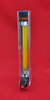 LZB -10, sticlă debitmetru debitmetru cu supapa de control pentru lichide și gaze. conectrator ,se poate regla debitul de