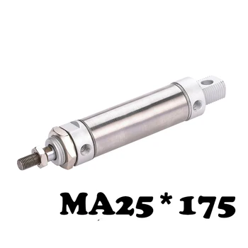 MA 25-175 din oțel Inoxidabil mini cilindri MA Tip Cilindru Pneumatic cu Dublă acțiune Cilindru de Aer