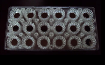 Magnet Transparent PC Policarbonat budincă ghivece de flori rotunde de ciocolata transfer cofraje de copt mucegai moldes de reposteria