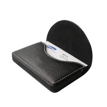 Magnetice de blocare din piele bussiness card caz carte de IDENTITATE a titularului cutie organizator portofel Maro Model Lichee 1197
