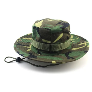 Mai nou moda de Camuflaj Alpinism Capace pentru Barbati Femei de Vară Om Rotund Boonie Pălării Militare de Camping în aer liber Pălărie