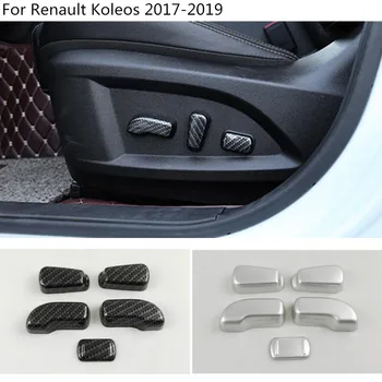 Masina capacului corpului reglarea scaunului knob buton de piese de echipare 5pcs Pentru Renault Koleos 2017 2018 2019