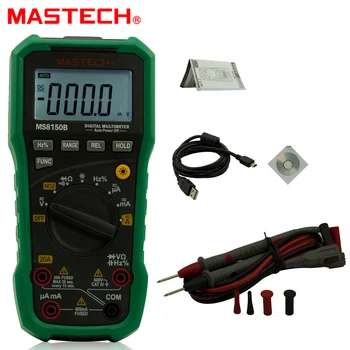 MASTECH MS8150B Multimetru Digital Cu USB pentru Transfer de Date și Non-contact Detector de Tensiune