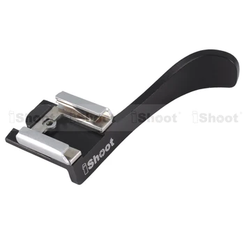 Metal Degetul Mâner de Prindere Degetul mare w/ Flash Hot Shoe Mount Holder Suport pentru aparat Foto Olympus E-M1/E-M5/E-P1/E-P3/E-P5/E-PM1/E-PM2