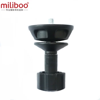 Miliboo Cap Fluid Mingea Adaptor MYT807 pentru Camera foto/video Trepied/Monopied Sta Bol Dimensiune 75 mm Compatibil pentru Manfrotto Model