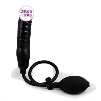 Minge mare Penis Gay Gonflabile Fundul Plug Dick Reglabil Intumescente Vaginal Anal Dop Dop de Fund Buttplug Mare Jucarii Penis artificial femei