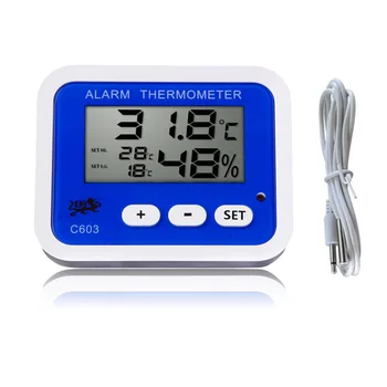 Mini LCD Digital Termometru-Frigider Senzor de Temperatură Congelator Termometru de Alarmă MYDING