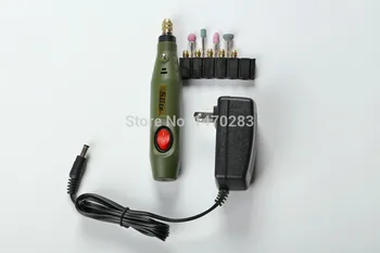 Mini Polizor Electric de Cristal Litere Pen Unghii/Dentare Instrument Rotativ 110-220V transport Gratuit